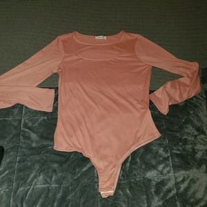 Women's long sleeve body suit